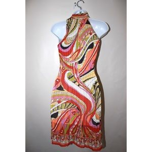 Dresses - Vintage Psychedelic Colorful 70’s Halter Dress Dresses - Vintage Psychedelic Colorful 70’s Halter Dress